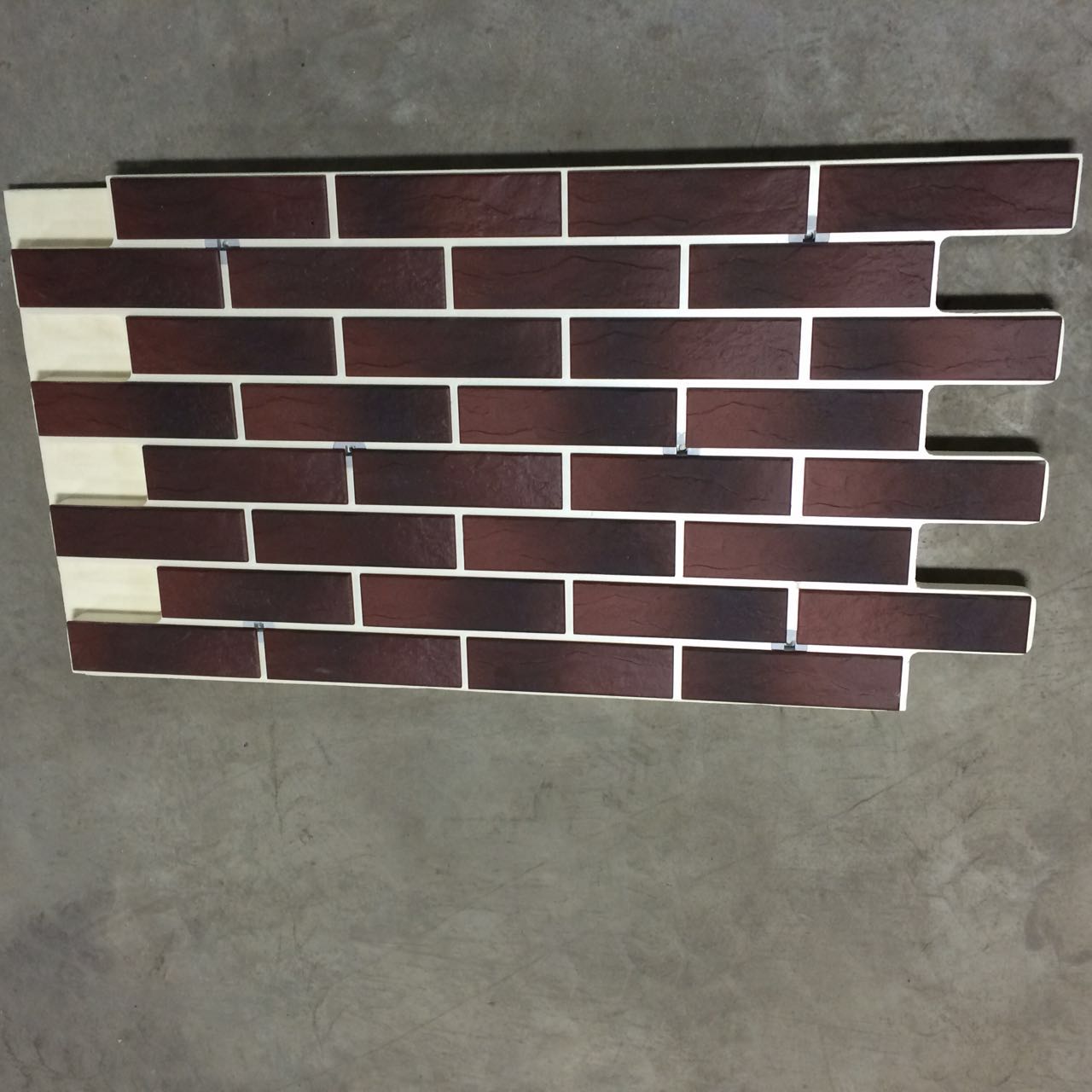 Burgund Rustik, Толщина 60 мм, Фасадные Термопанели Rufford