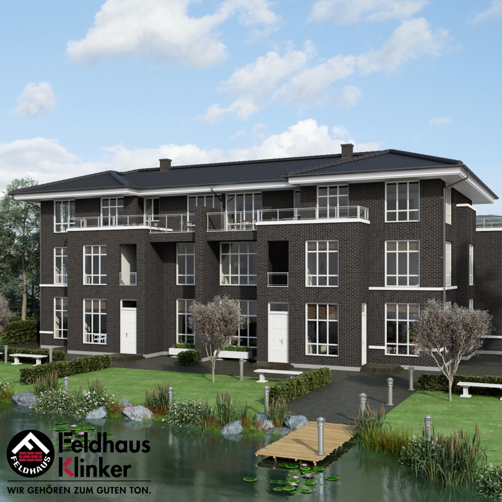 Фасадная плитка ручной формовки Feldhaus Klinker R693 Sintra vulcano NF14, 240*14*71 мм