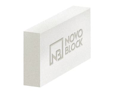 Блок газобетонный стеновой D500 NOVOBLOCK B2,5 625х150х250мм